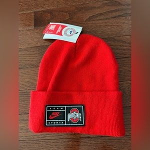 Ohio State knit hat